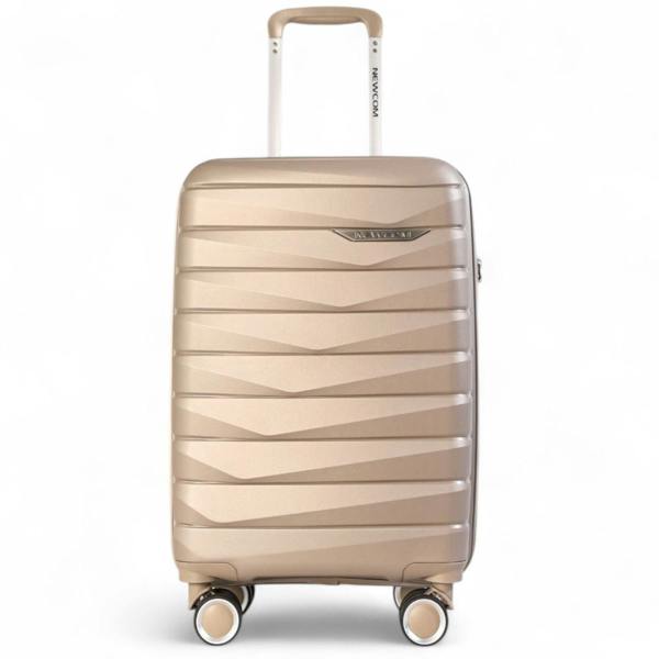 Infinity Luggage Strong Hard Shell TSA Suitcase Set 8 Wheel Cabin Luggage Holiday Travel Case
