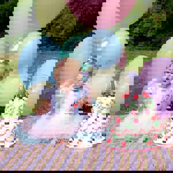 Rachel Riley Rainbow Tulle Party Dress