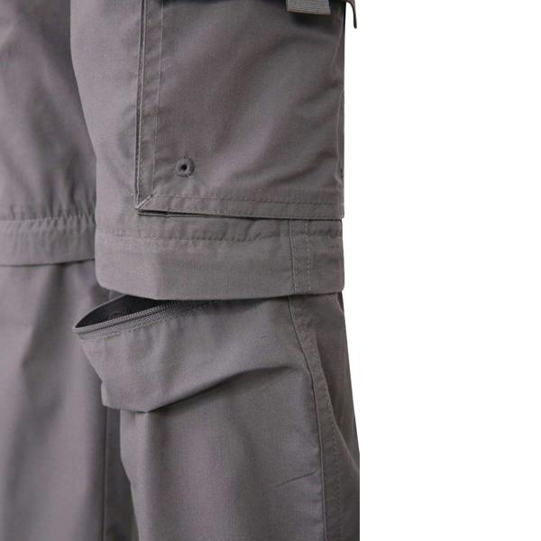 Mountain Warehouse Childrens/Kids Convertible Active Trousers - Dark Grey - 