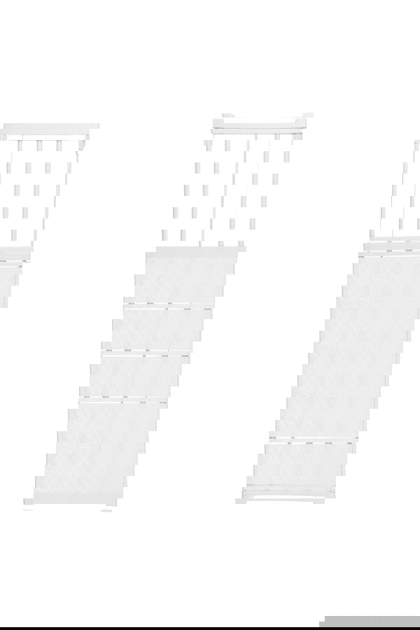 Living and Home Expandable Closet Tension Shelf Rod Storage Layer Divider Wardrobe Storage Organizer 50-80cm