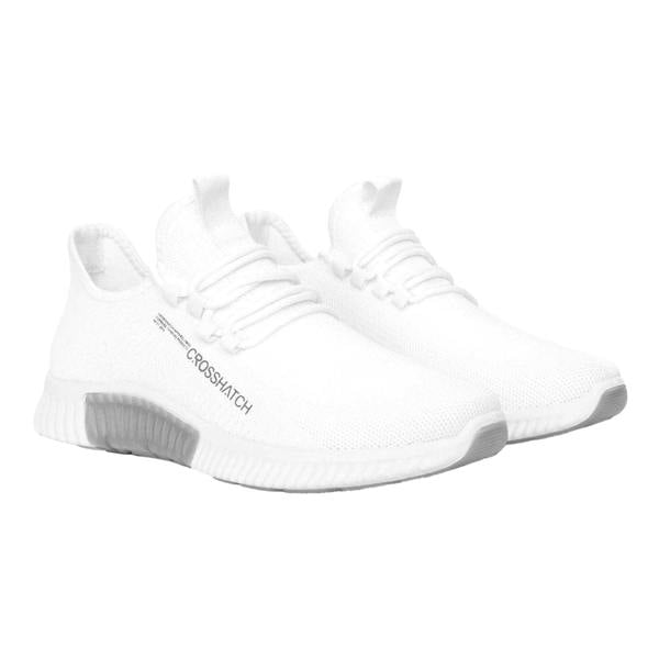Crosshatch Mens Nimbus Trainers - White