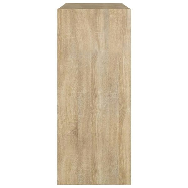 Berkfield Book Cabinet/Room Divider Sonoma Oak 80x30x72 cm