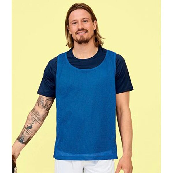 SOLS Mens Anfield Sports Training Bib - Royal Blue