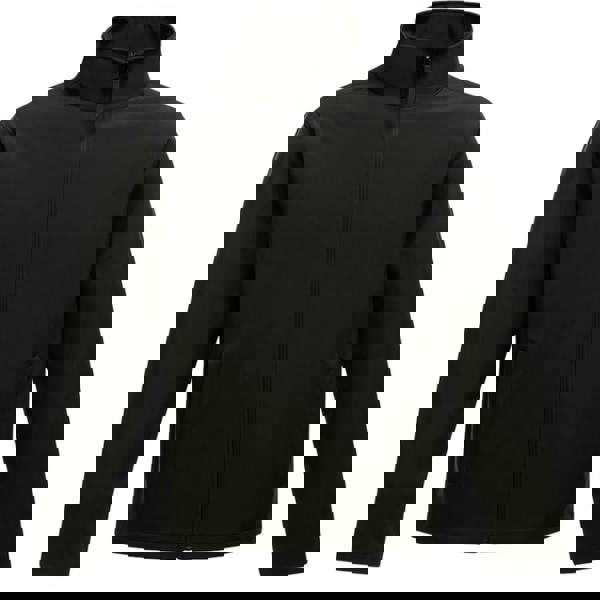 Regatta Standout Mens Ablaze Printable Soft Shell Jacket - Black/Black - 