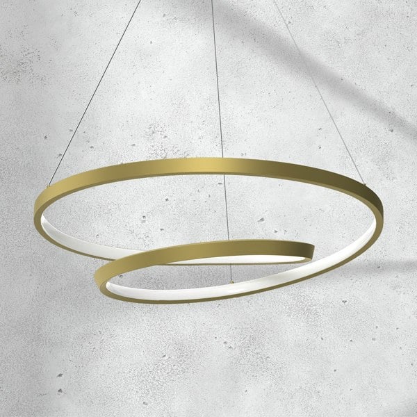 Milagro Pendant Lamp Lucero Gold 48W LED