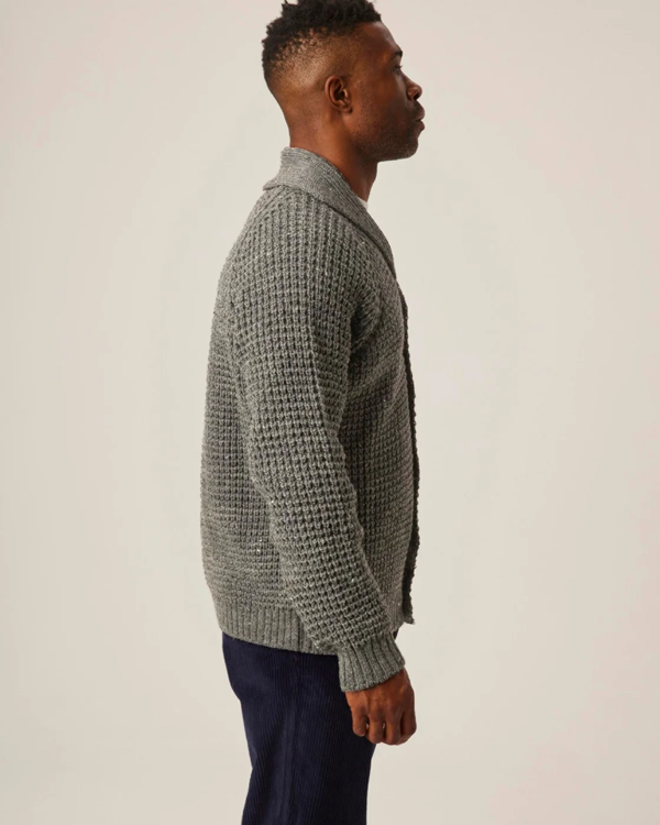Peregrine  Waffle Shawl Cardigan