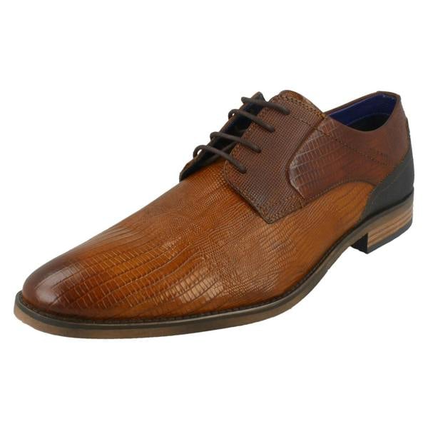 Bugatti Mens Bugatti Smart Lace Up Shoes 312-16413-2121