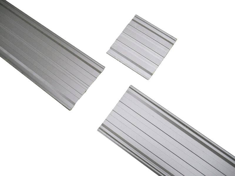 Swift Edge Garden Edging - Lawns, Borders, Pathways, Plots, Flowerbeds, Landscaping - Aluminium 100mm tall - 6m pack - Natural