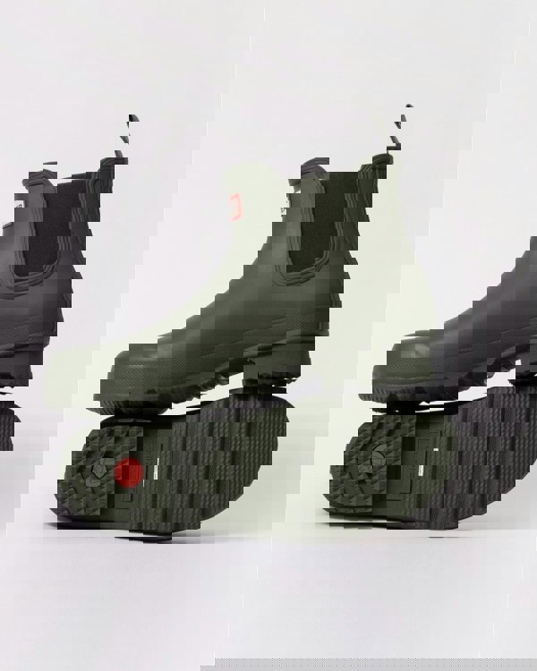 Hunter Original Chelsea Mens Boots - Dark Olive