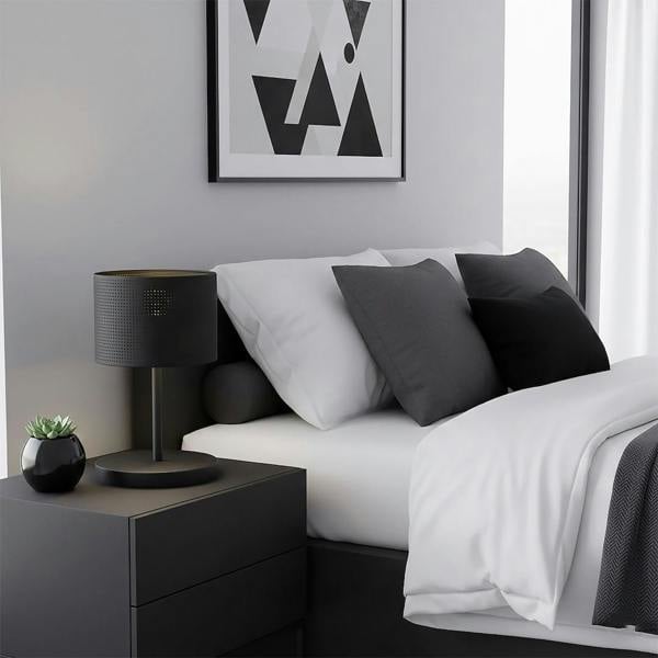 Emibig LUX Table Lamp 1 x E27 Black
