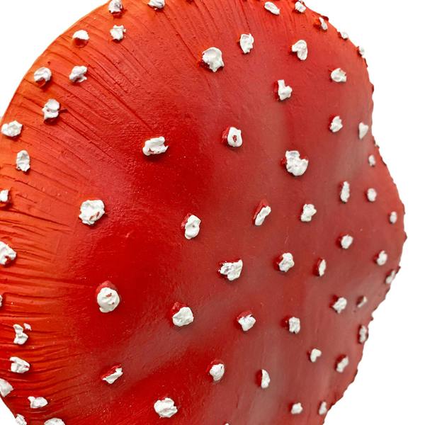 Ferncrest Trading Large Mushroom Set 3 Toadstool Garden Ornaments