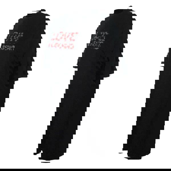 Love Moschino Bubble Logo Black T-Shirt - Nova Clothing