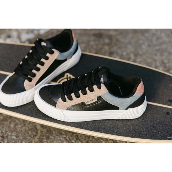 Rocket Dog Cheery Blocked Sporty Shoes - Black Combo