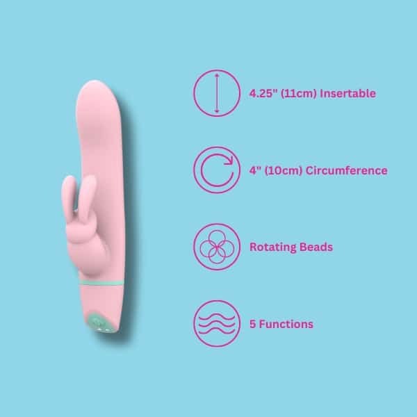 Mina Ripple Vibrating & Rotating Vibrator