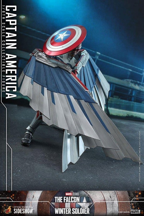 Hot Toys Captain America The Falcon and The Winter Solider Action Figure 1:6 Scale Hot Toys 908266