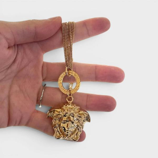 Versace Medusa Head Bracelet Gold Tone