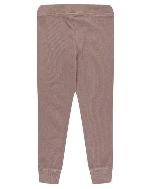 Brown Rib Leggings - image 4