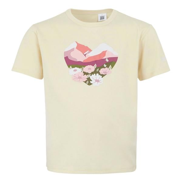 Regatta Childrens/Kids Alvarado IX Flowers T-Shirt - Light Vanilla - 