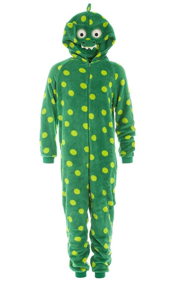 Camille Child Animal Print Soft Fleece Onesies