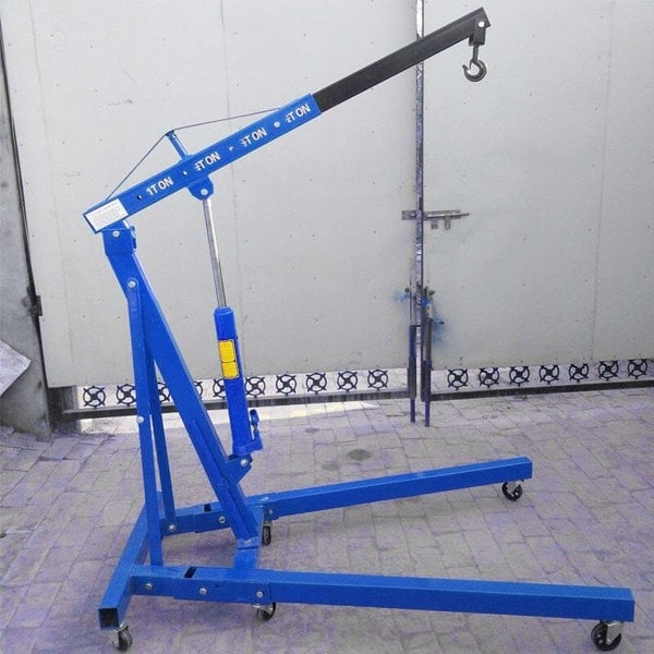 Mobile Folding Hydraulic Engine Crane 2200lb Living and Home