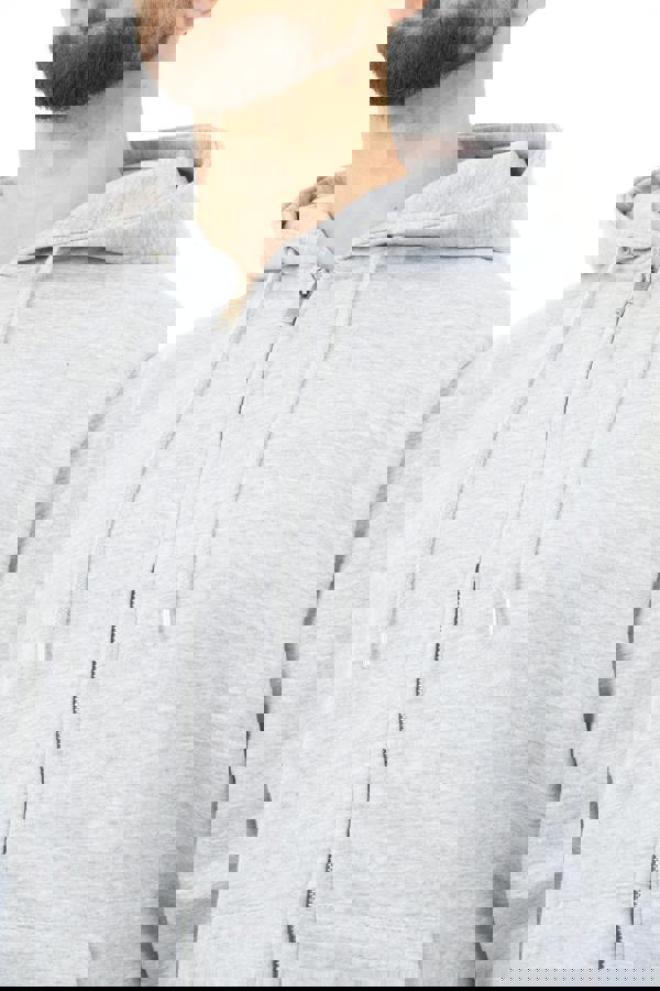 Smart Living Men's Zip-Up Hoodie - Eco-Friendly, Soft & Stylish - Grey