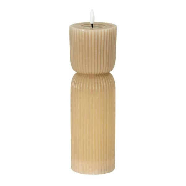 Hill Interiors Luxe Collection Carved Table Lamp - Stone - 