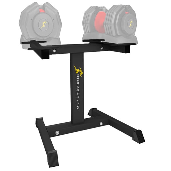 Strongology Heavy Duty Steel upto 45kg Dumbbell Floor Stand Weights Rack