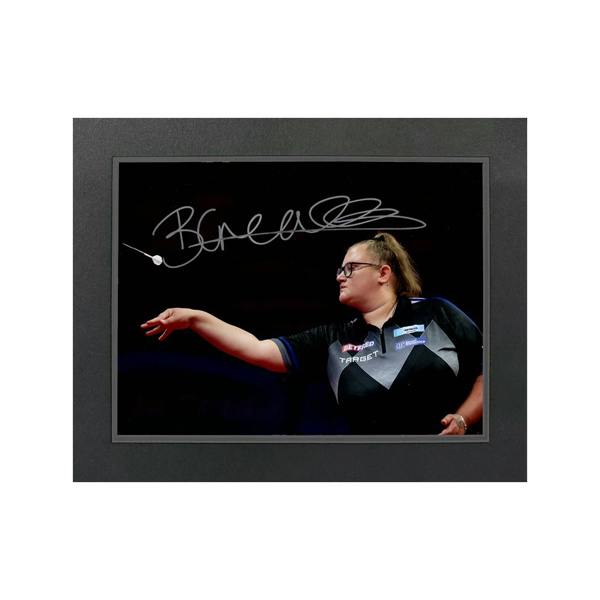 Beau Greaves Signed 16x12 Image Deluxe Mount