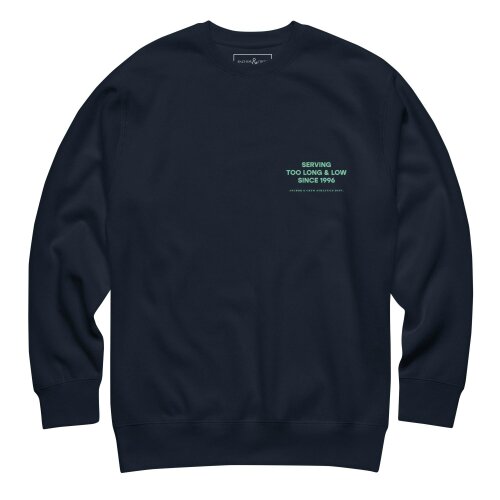 Anchor & Crew Set Point Social Volleyball Club League Organic Cotton Sweatshirt