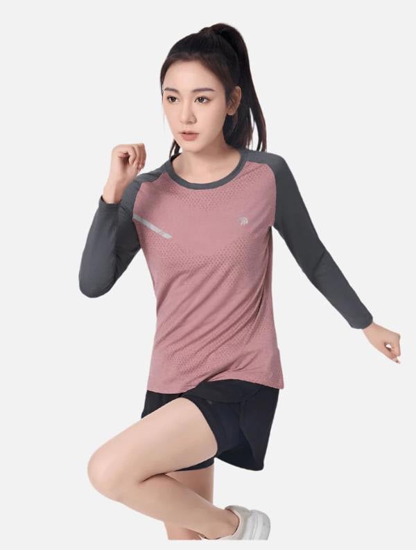 Anniou UV Protection Long Sleeve Sports T-shirt