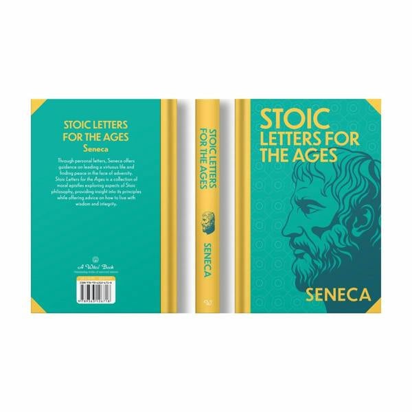 Stoic Letters for Ages by Seneca (Deluxe Hardback Sprayed Edge Edition)