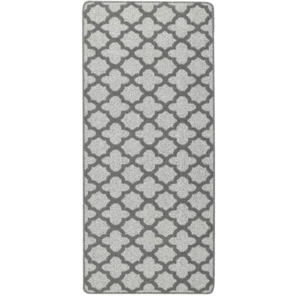 Moroccan Grey Washable Mat and Runner Eco-Friendly | THE RUGS