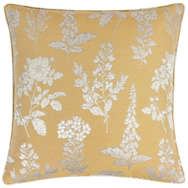 Wylder Sophia New Floral Jacquard Cushion Cover - Gold