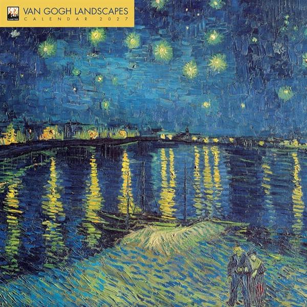 Van Gogh Landscapes Calendar 2027, Wall Calendars, Month To View, Art, Gift