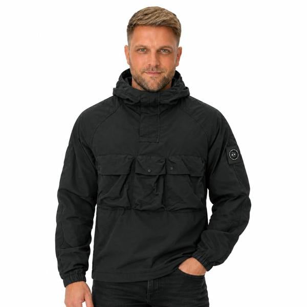 Marshall Artist Sefton 1/4 Zip Jacket Black