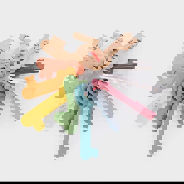 tickit Rainbow Wooden Keys