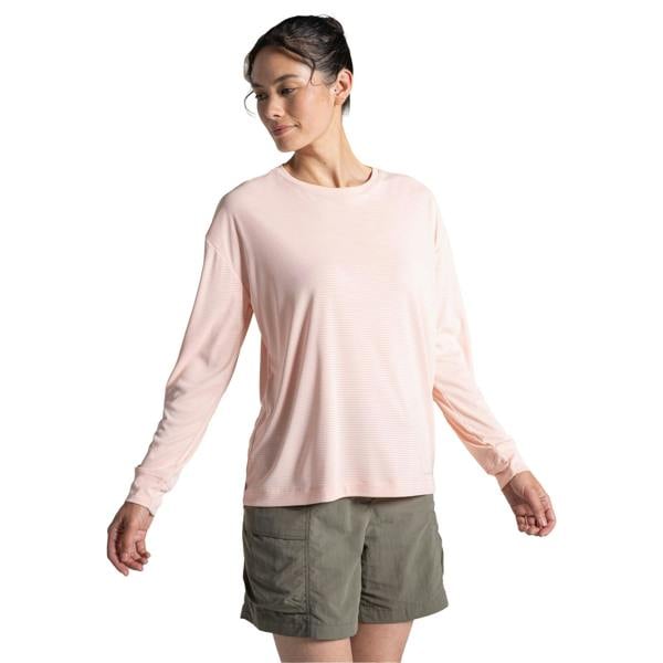 Craghoppers Womens/Ladies Nosilife Long-Sleeved T-Shirt - Sherbert Dip - 