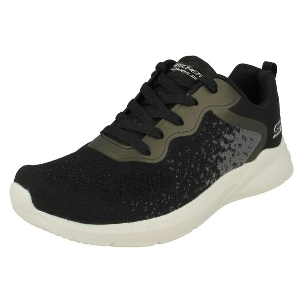Skechers Ladies BOBS SPORTS By Skechers Lace Up Trainers Metro Racket