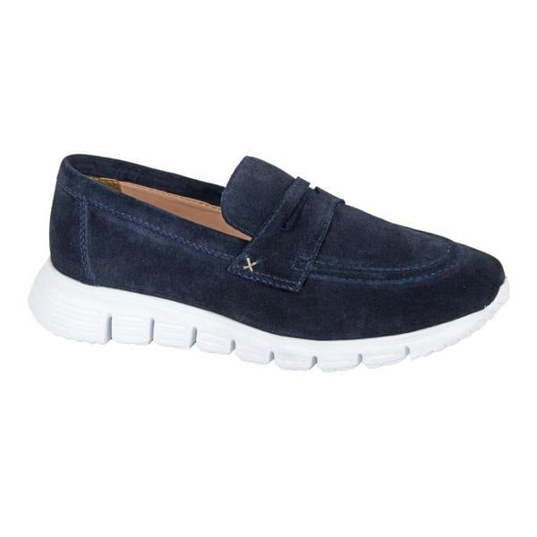 Cipriata Womens/Ladies Felisa Suede Trainers - Navy