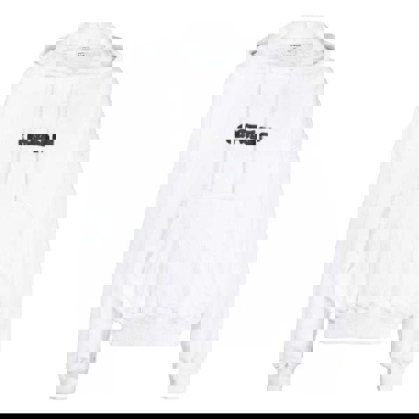 Off-White Unisex Adult Blurr Book Oversized Hoodie - White - 