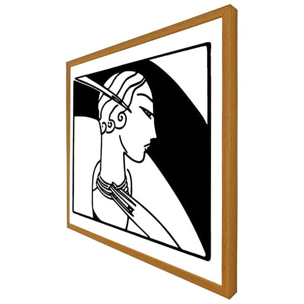 Benjamin Tate Design Art deco woman (Picutre Frame)