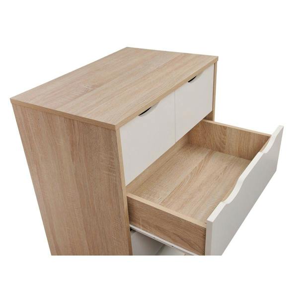 Timber Art Design Alton 3+2 Drawer Bedroom Cabinet Bedside Chest Of Drawers