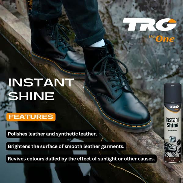 TRG Instant Shine Aerosol - For Polishing Smooth Leathers 250ml