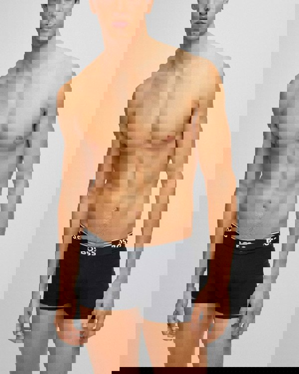 BOSS Orange 3 Pack Mens Power Trunks NOS - Black 001