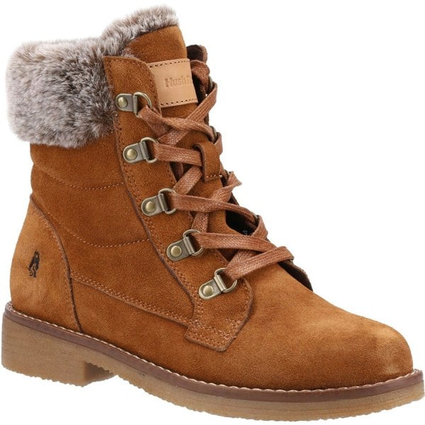 Hush Puppies Florence Mid Women's Boots in Tan