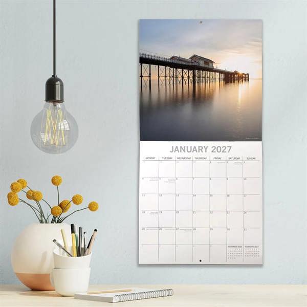 Cardiff Calendar 2027, Wall Calendars, Month To View, Travel, Gift