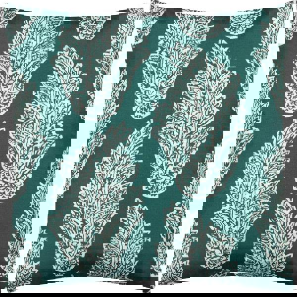 Paoletti Kalindi Paisley Outdoor Cushion Cover - Teal