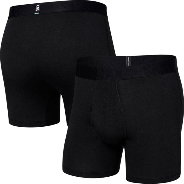 SAXX Men's DropTemp Cooling Cotton 6" Boxer Briefs {SAXX-BB86F}