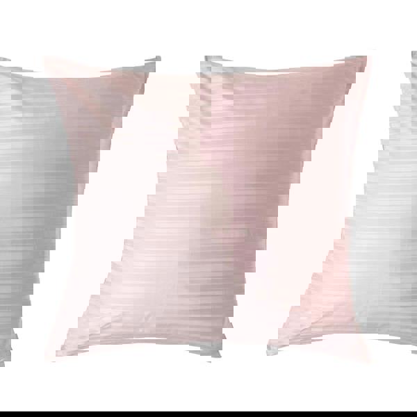 HOMESCAPES Silky 330 TC Egyptian Cotton Satin Stripe Pillowcase, European Size