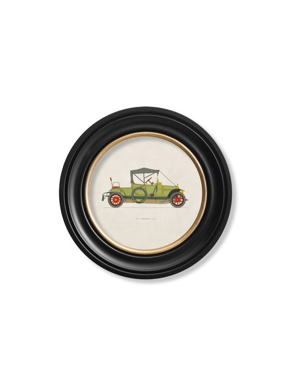 Exceptional Art 1912 VERMOREL 12/16 in Round Frame